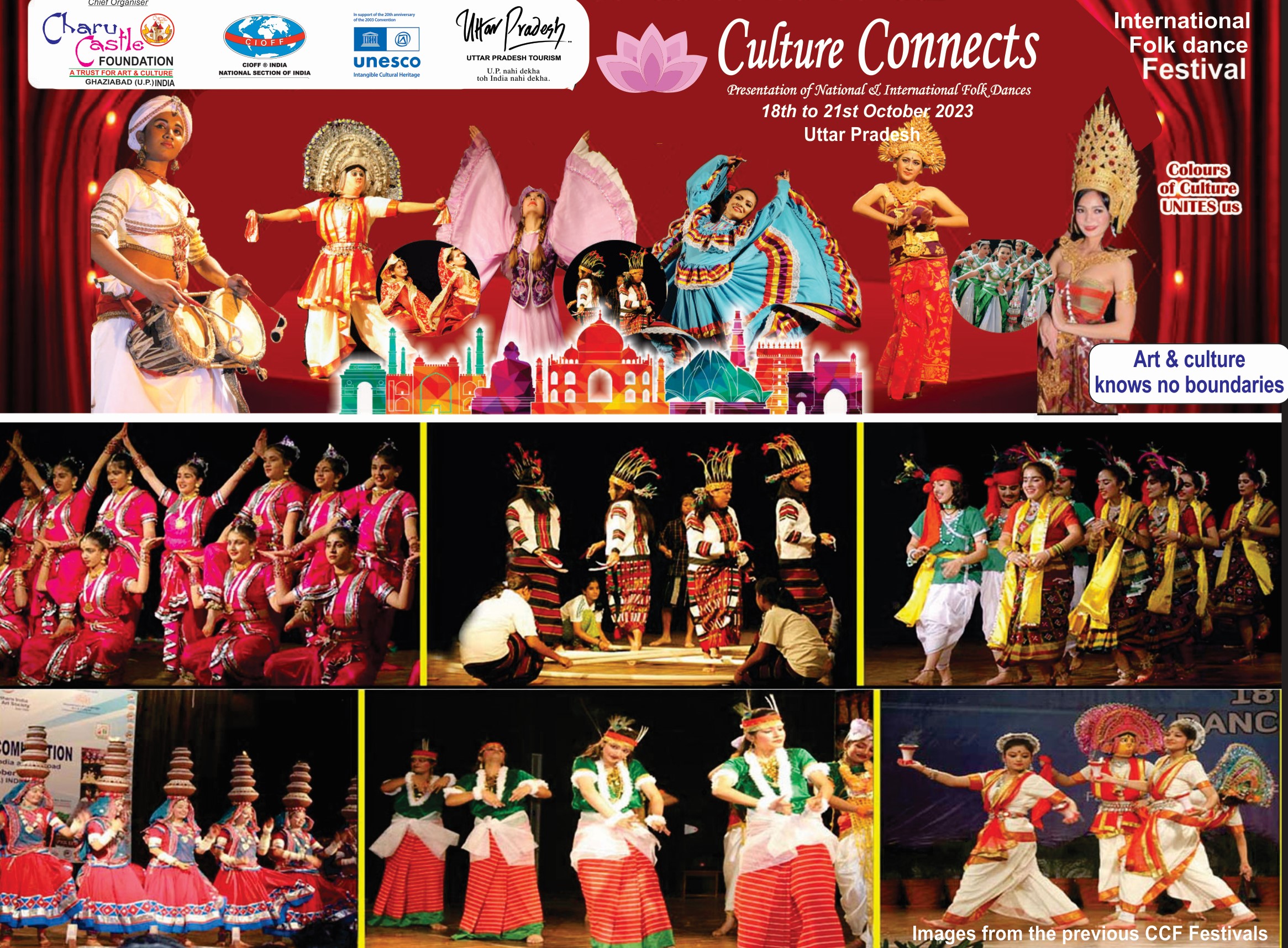 International Folk Dance Festival “ Culture Connects” 18th to 21st October 2023 