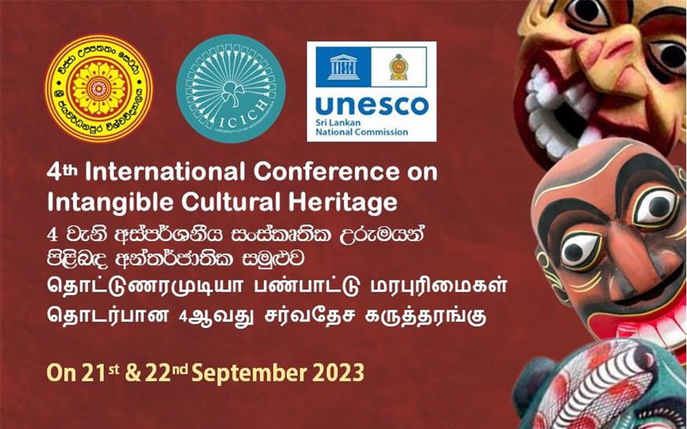 4th International Conference on Intangible Cultural Heritage “Preserving and Safeguarding Cultural Heritage through Traditional Insights”