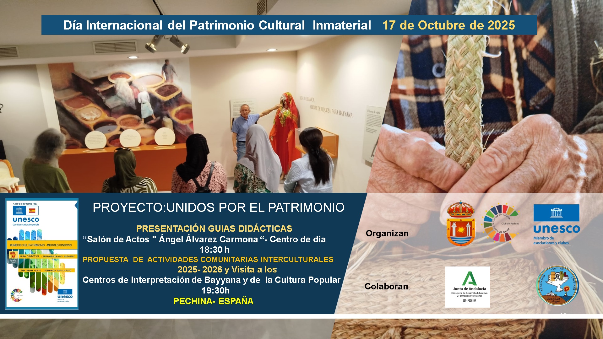 Présentations de guides pédagogiques « Unis pour le patrimoine »