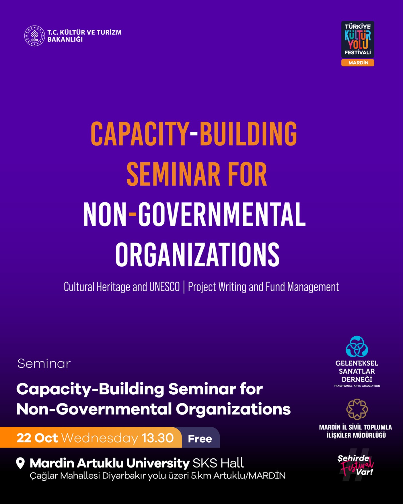 Capacity-Building Seminar for Non-Governmental Organizations Cultural Heritage and UNESCO 