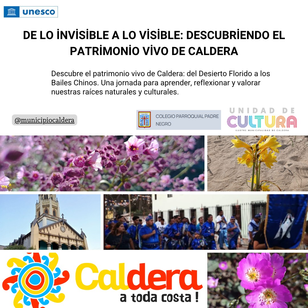 De lo invisible a lo visible: descubriendo el patrimonio vivo de Caldera, del Desierto Florido a los Bailes Chinos