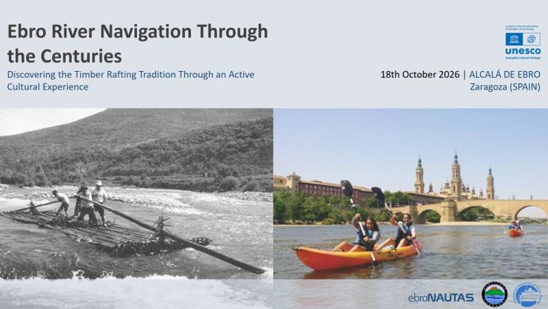 EBRO RIVER NAVIGATION THROUGHT THE CENTURIES. Discovering the timber rafting tradition throught an active cultural activity.