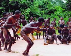 Polyphonic singing of the Aka Pygmies of Central Africa