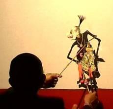 Wayang puppet theatre