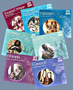 Quelques éléments de la Collection UNESCO de musique traditionnelle du monde