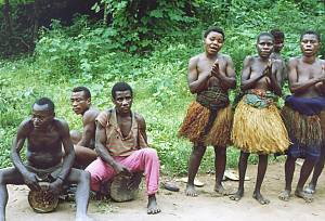 Polyphonic singing of the Aka Pygmies of Central Africa