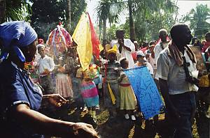 Cultural space of the Brotherhood of the Holy Spirit of the Congos of Villa Mella
