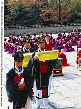 Royal ancestral ritual in the Jongmyo shrine and its music