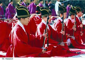 Royal ancestral ritual in the Jongmyo shrine and its music