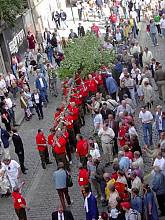 Processional giants and dragons in Belgium and France