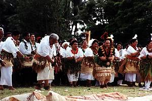 Lakalaka, dances and sung speeches of Tonga