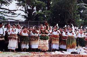 Lakalaka, dances and sung speeches of Tonga