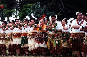 Lakalaka, dances and sung speeches of Tonga