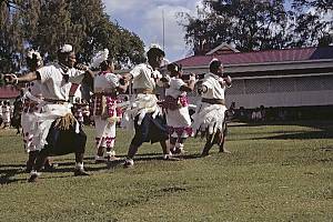 Lakalaka, dances and sung speeches of Tonga