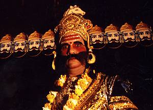 Ramlila, the traditional performance of the Ramayana