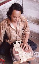 Wayang puppet theatre