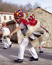 Annual carnival bell ringers’ pageant from the Kastav area