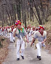 Annual carnival bell ringers’ pageant from the Kastav area