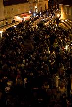 Procession Za Krizen (‘following the cross’) on the island of Hvar