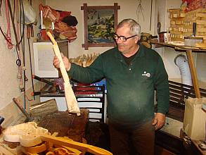 Traditional manufacturing of children’s wooden toys in Hrvatsko Zagorje