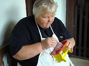 Traditional manufacturing of children’s wooden toys in Hrvatsko Zagorje