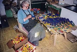 Traditional manufacturing of children’s wooden toys in Hrvatsko Zagorje