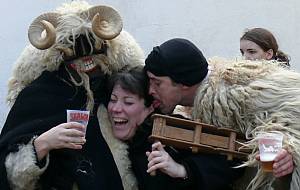 Busó festivities at Mohács: masked end-of-winter carnival custom