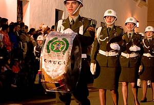 Holy Week processions in Popayán
