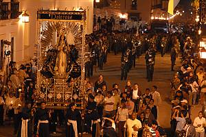 Holy Week processions in Popayán