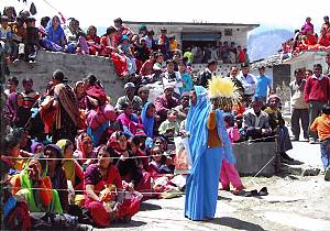 Ramman, religious festival and ritual theatre of the Garhwal Himalayas, India