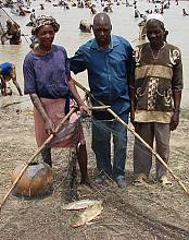 Sanké mon, collective fishing rite of the Sanké