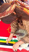 Traditional skills of carpet weaving in Fars
