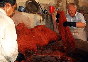 Traditional skills of carpet weaving in Kashan