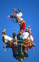 La cérémonie rituelle des Voladores