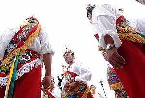 Ritual ceremony of the Voladores
