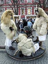Busó festivities at Mohács: masked end-of-winter carnival custom