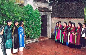 Los cantos populares quan họ de Bắc Ninh