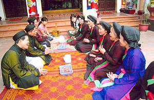 Los cantos populares quan họ de Bắc Ninh