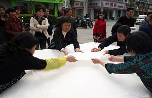La sericultura y la artesanía chinas de la seda