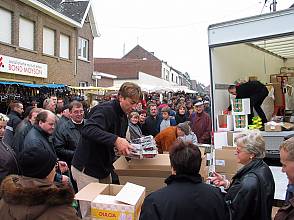 Houtem Jaarmarkt, annual winter fair and livestock market at Sint-Lievens-Houtem