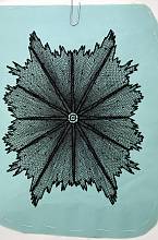 Craftsmanship of Alençon needle lace-making