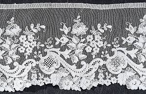 Craftsmanship of Alençon needle lace-making