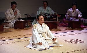 Gagok, lyric song cycles accompanied by an orchestra