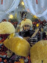 Parachicos in the traditional January feast of Chiapa de Corzo