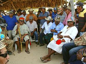 Wayuu normative system, applied by the Pütchipü’üi (palabrero)