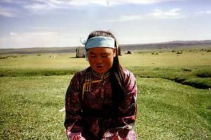 Mongolian traditional art of Khöömei