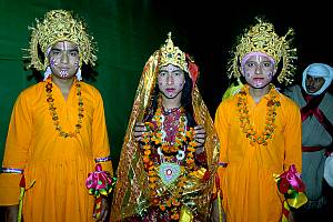 Ramman, religious festival and ritual theatre of the Garhwal Himalayas, India