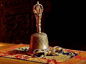 Le chant bouddhique du Ladakh : récitation de textes sacrés bouddhiques dans la région transhimalayenne du Ladakh, Jammu-et-Cachemire, Inde