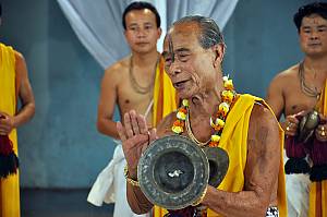 Sankirtana, ritual singing, drumming and dancing of Manipur