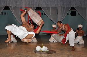 Sankirtana, ritual singing, drumming and dancing of Manipur